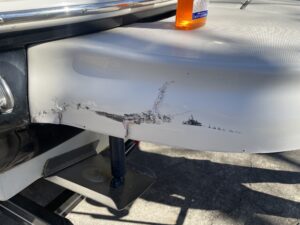 fiberglass swindeck repair